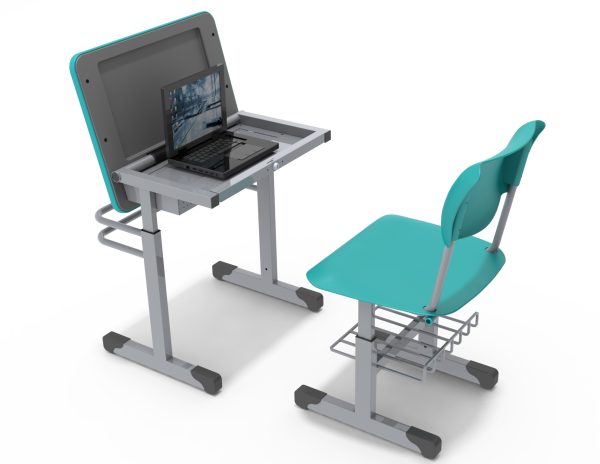 CARTEIRA ESCOLAR DIGITAL do Aluno - DESK SLIM REGULÁVEL