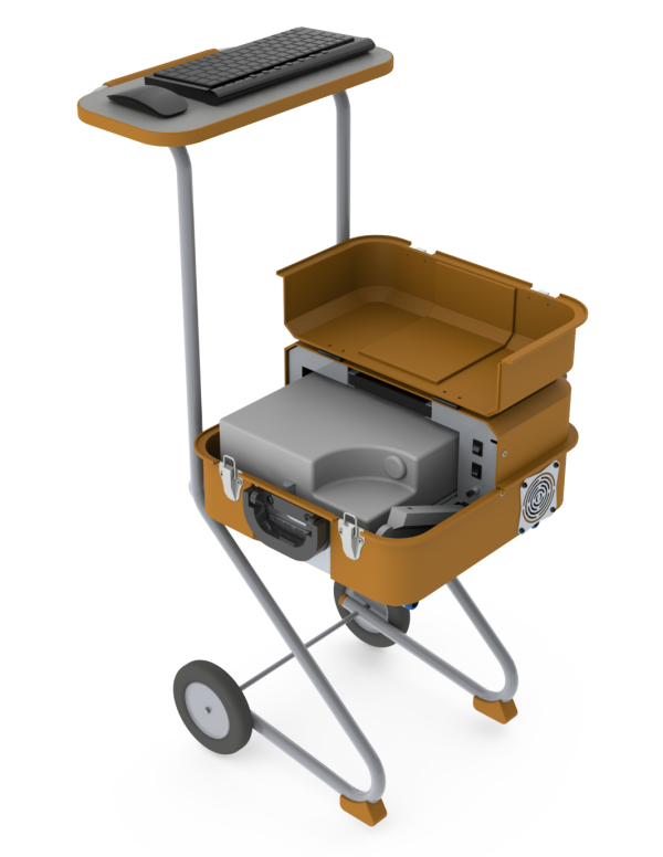 CARRINHO DE TRANSPORTE MALETA MULTIMIDIA